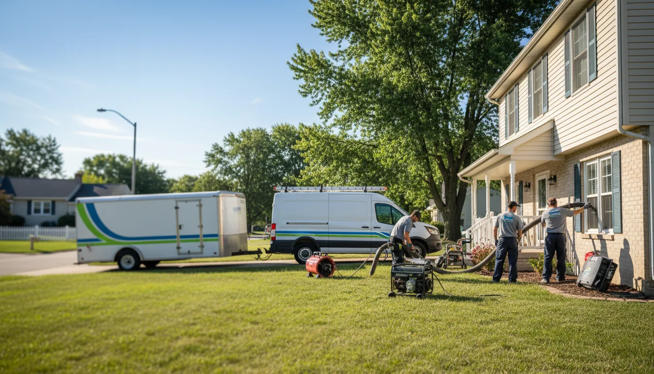 Flooded Basement Restoration And Cleanup With Repair in Rocklake, ND near me
